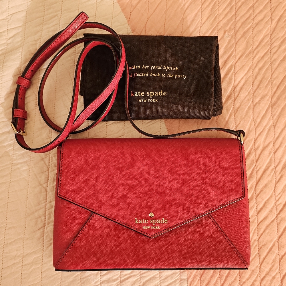 Kate Spade Red Crossbody Bag
